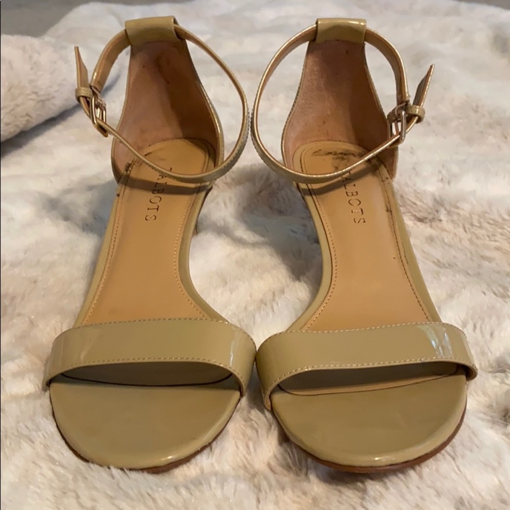 Kitten Heels with Ankle Strap